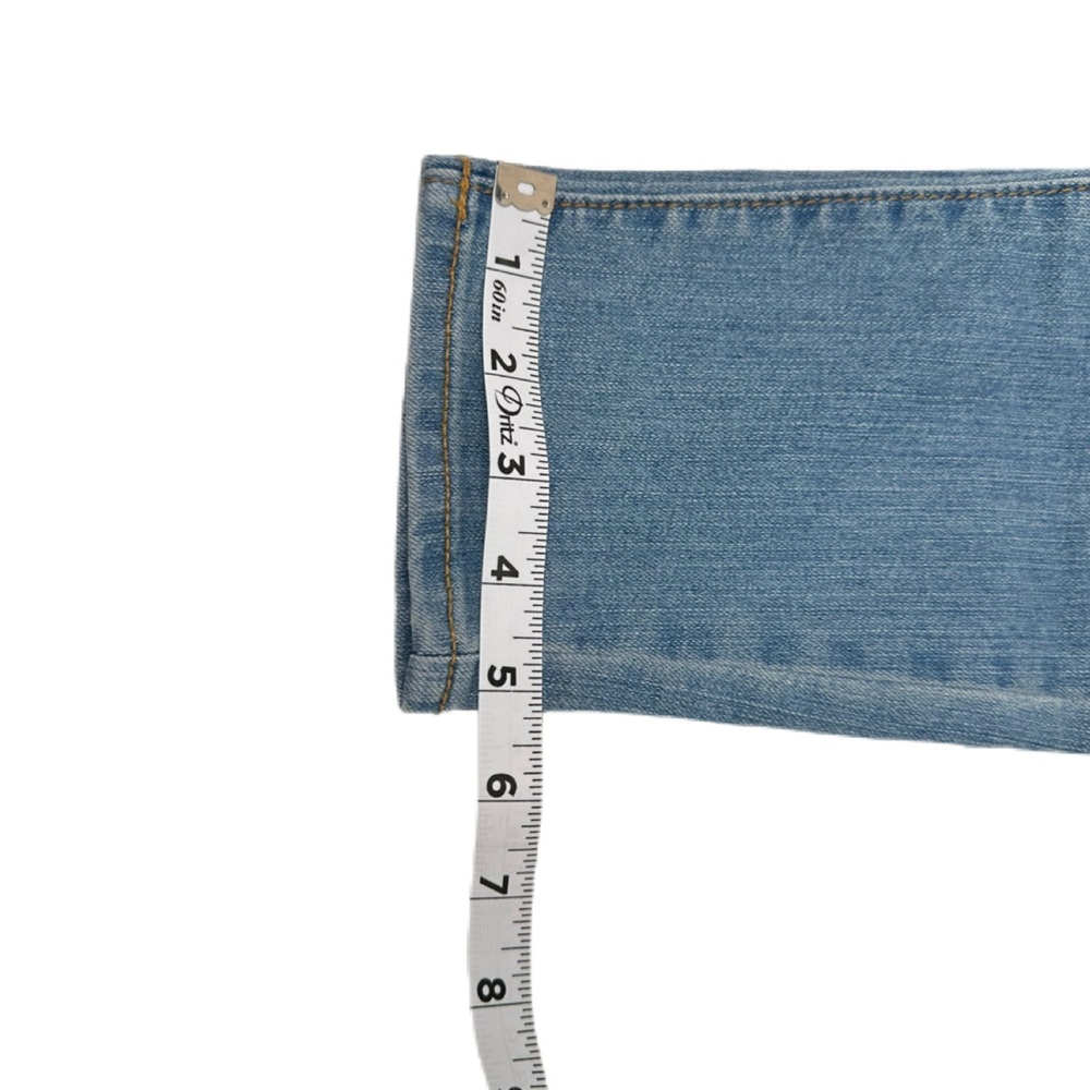 OLD NAVY Super-Skinny/Mid-Rise  Distressed Jeans/size 4 - Picture 5 of 9